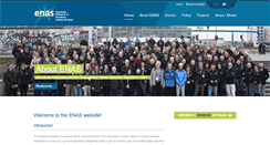 Desktop Screenshot of enas-sport.net
